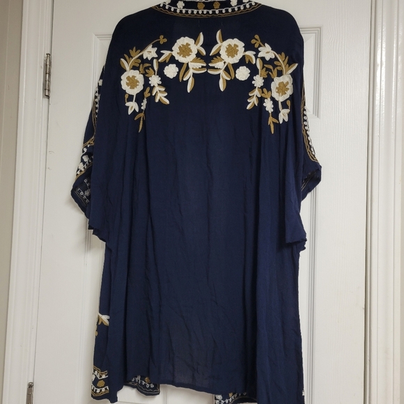 Angel Heart Boutique NWT Embroidered Open Cardigan. - Picture 5 of 16